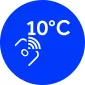 Поддержание температуры 10°C