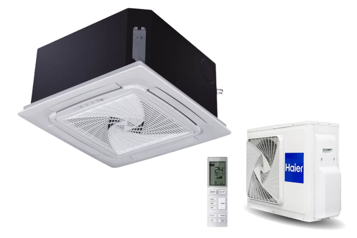 Кондиционер инверторный касcетный Haier, серия 4-поточный AB